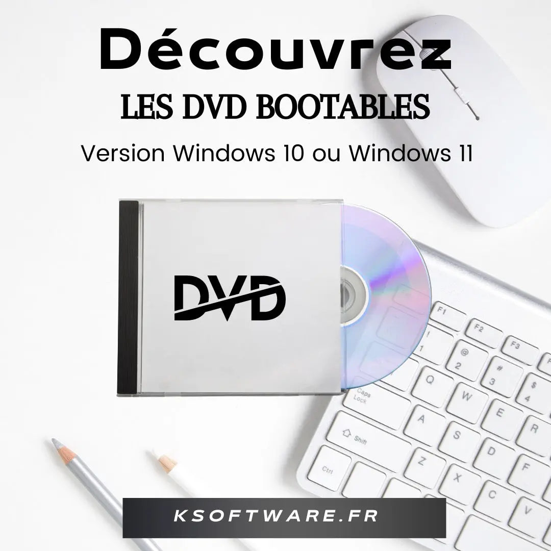 USB & DVD Bootable K Software Informatique