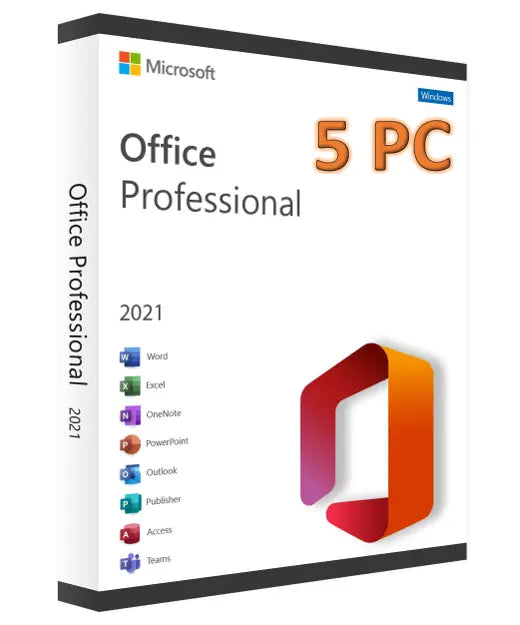 Office 2021 Professionnel Plus (Clé d'activation) 5 PC K-Software Informatique