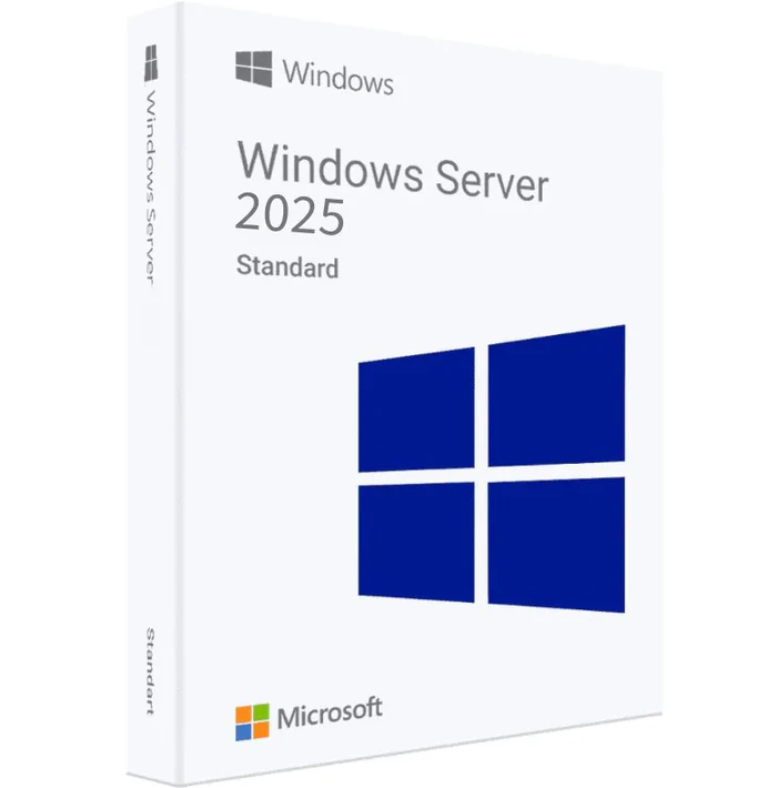 Microsoft Windows Server 2025 Standard 1 PC Clé d'activation